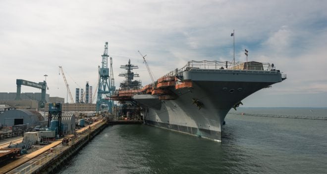 Carrier USS George Washington Mid-Life Overhaul Will Extend into 2023