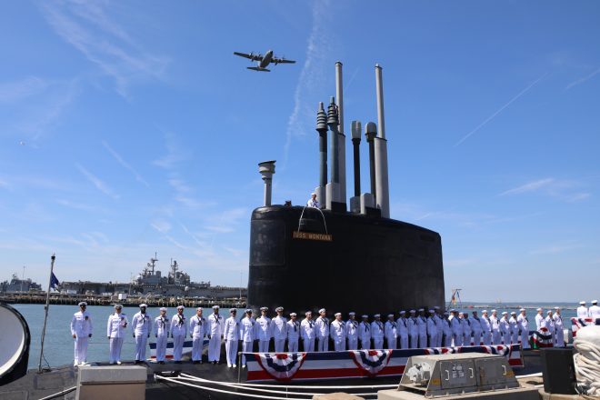 Navy Commissions Virginia-Class Attack Submarine USS Montana