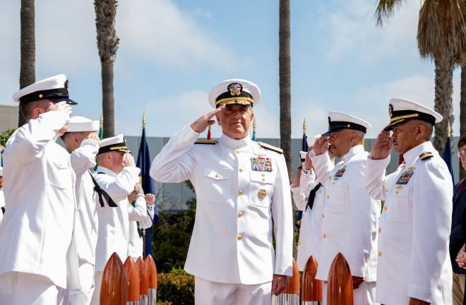 Former PACFLEET Maritime Operations Director Boyle Takes Command of 3rd Fleet