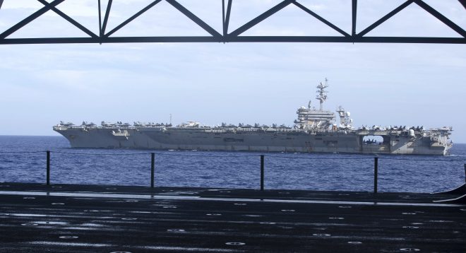 American Carrier Strike Groups in Philippine Sea Ahead of RIMPAC 2022
