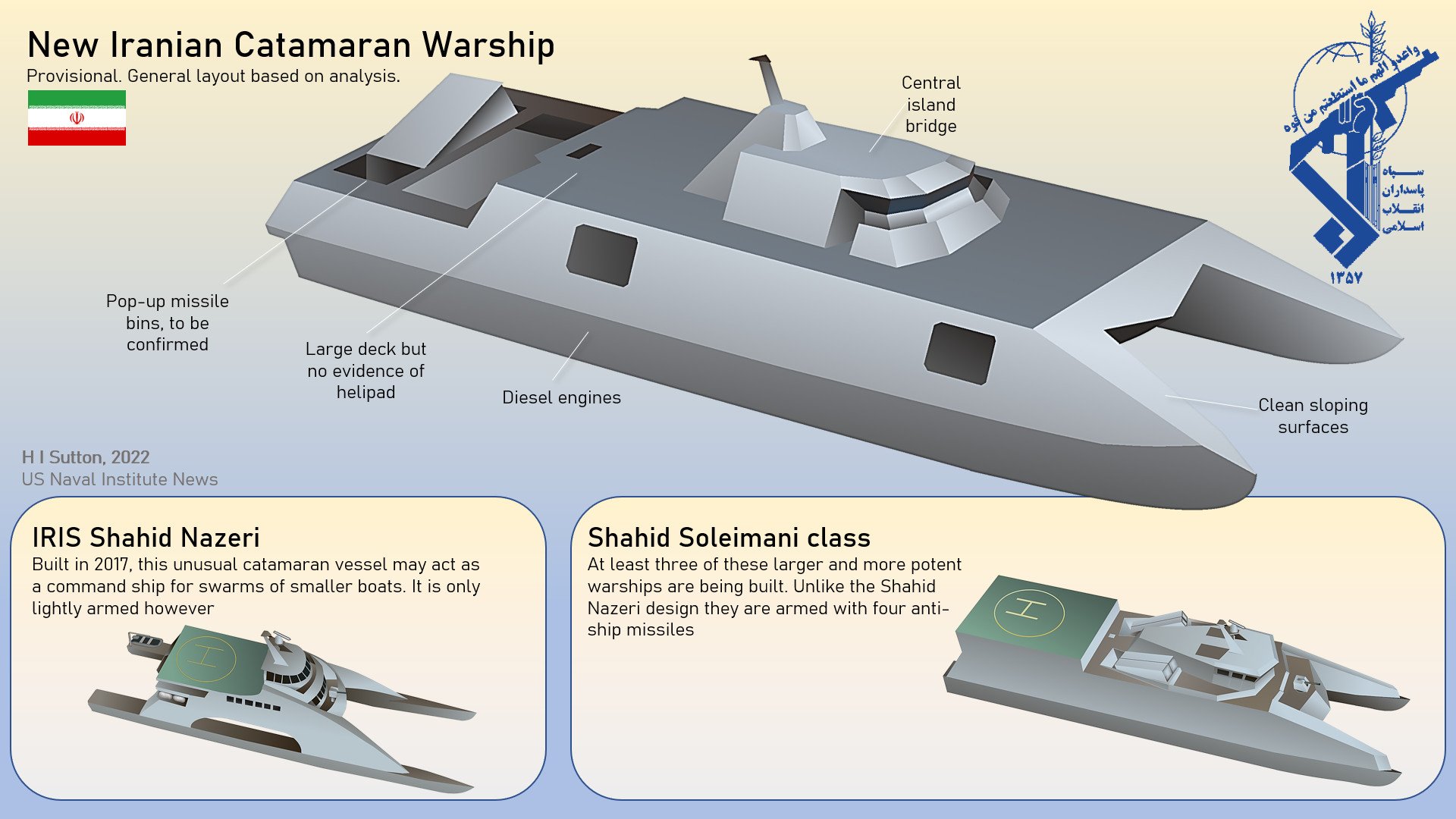 Iranian Navy revealed its new advanced warship – Media News 48