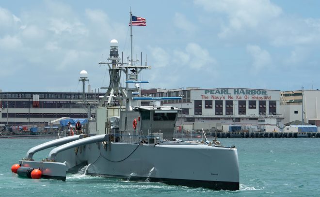 RIMPAC 2022: Navy Teaming Warships with Unmanned Surface Vessels