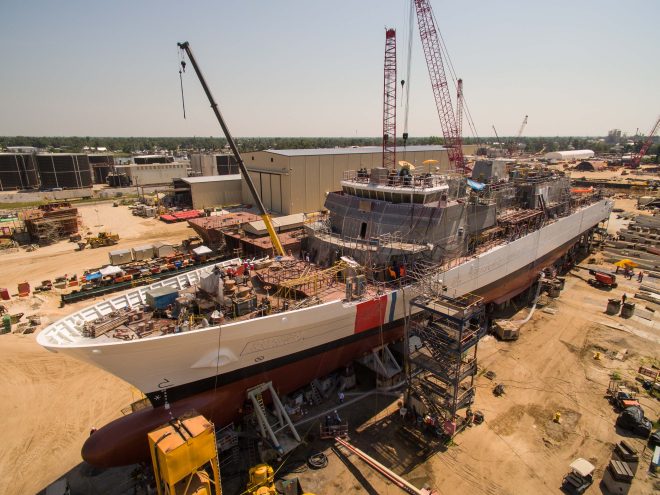 Eastern Shipbuilding Protests Coast Guard Offshore Patrol Cutter Award to Austal USA