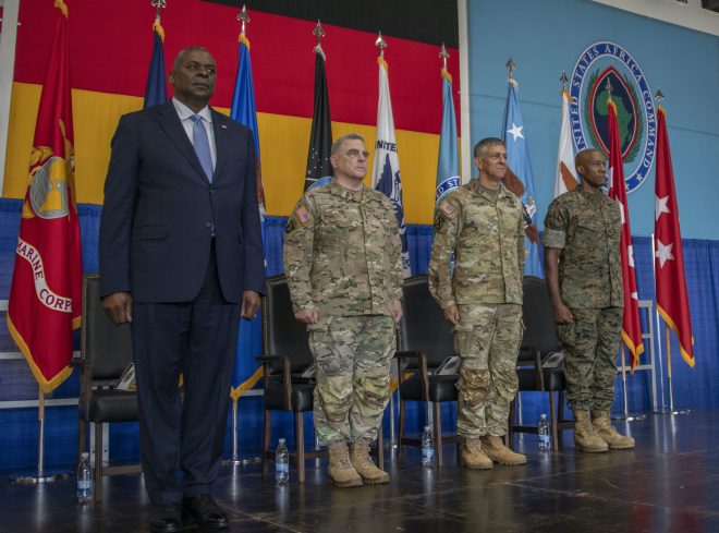 VIDEO: First Black Four-Star Marine Takes Charge of AFRICOM