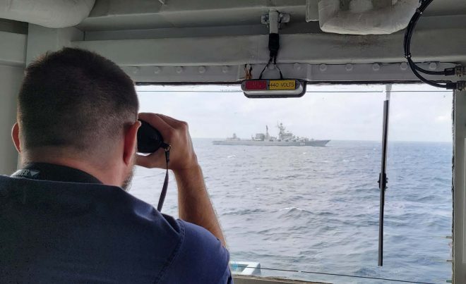 U.K. Tracking Russian Warships Sailing Near British Isles