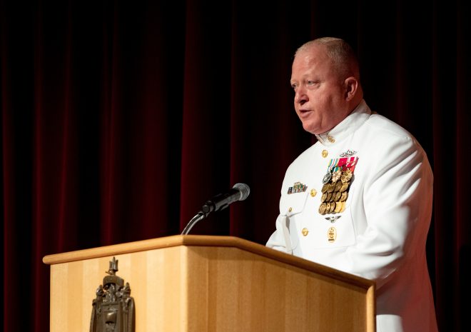 New Master Chief Petty Officer of the Navy Honea Assumes Office