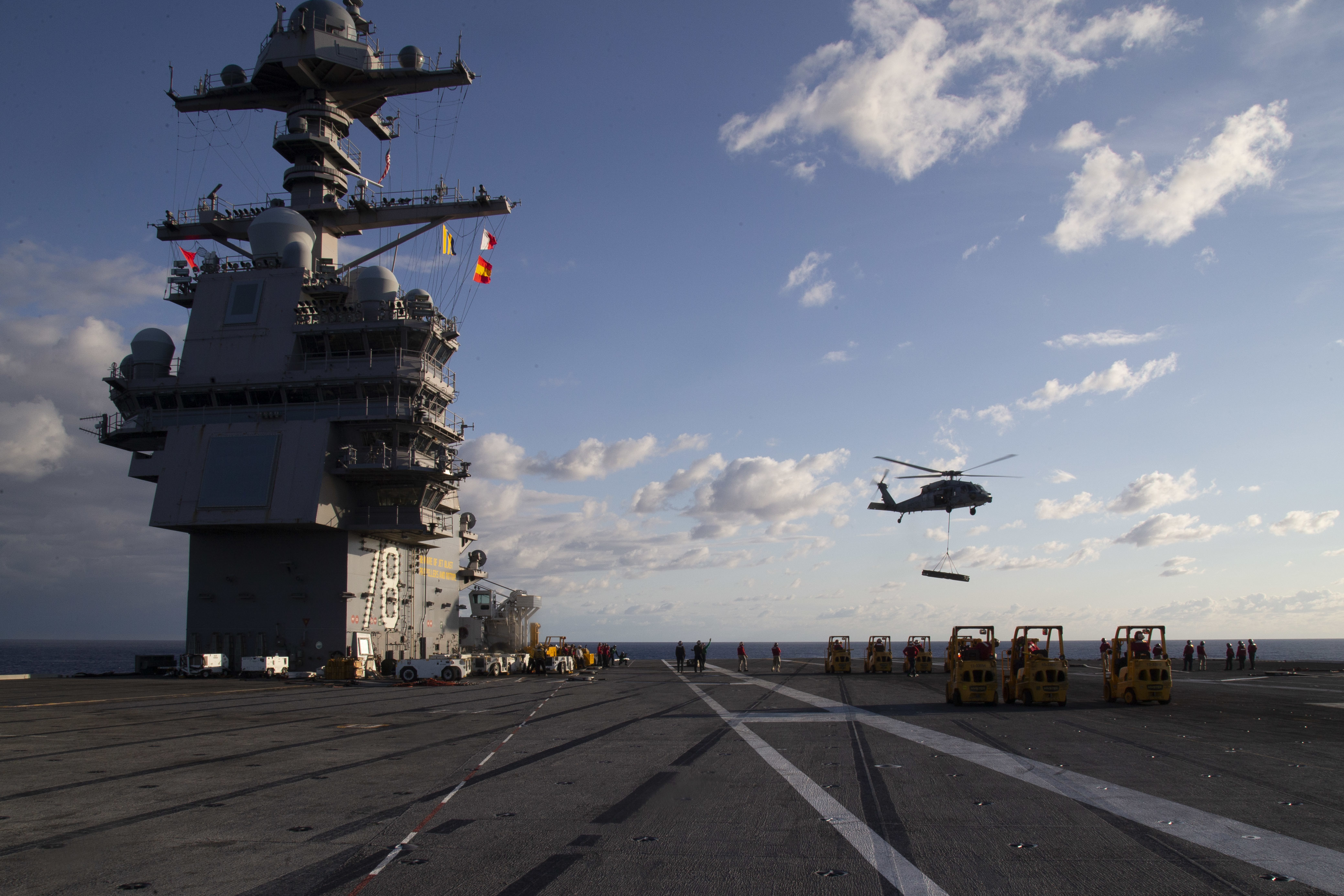 VIDEO: USS Gerald R. Ford Makes Norwegian Port Call, Kremlin Calls
