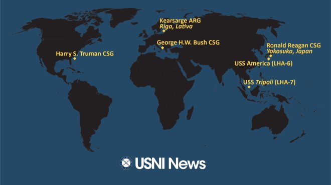 USNI News Fleet and Marine Tracker: Sept. 8, 2022