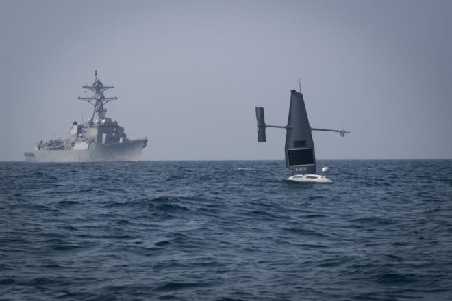 Navy Wants 100 Unmanned Ships Monitoring Middle East Waters by Next Year