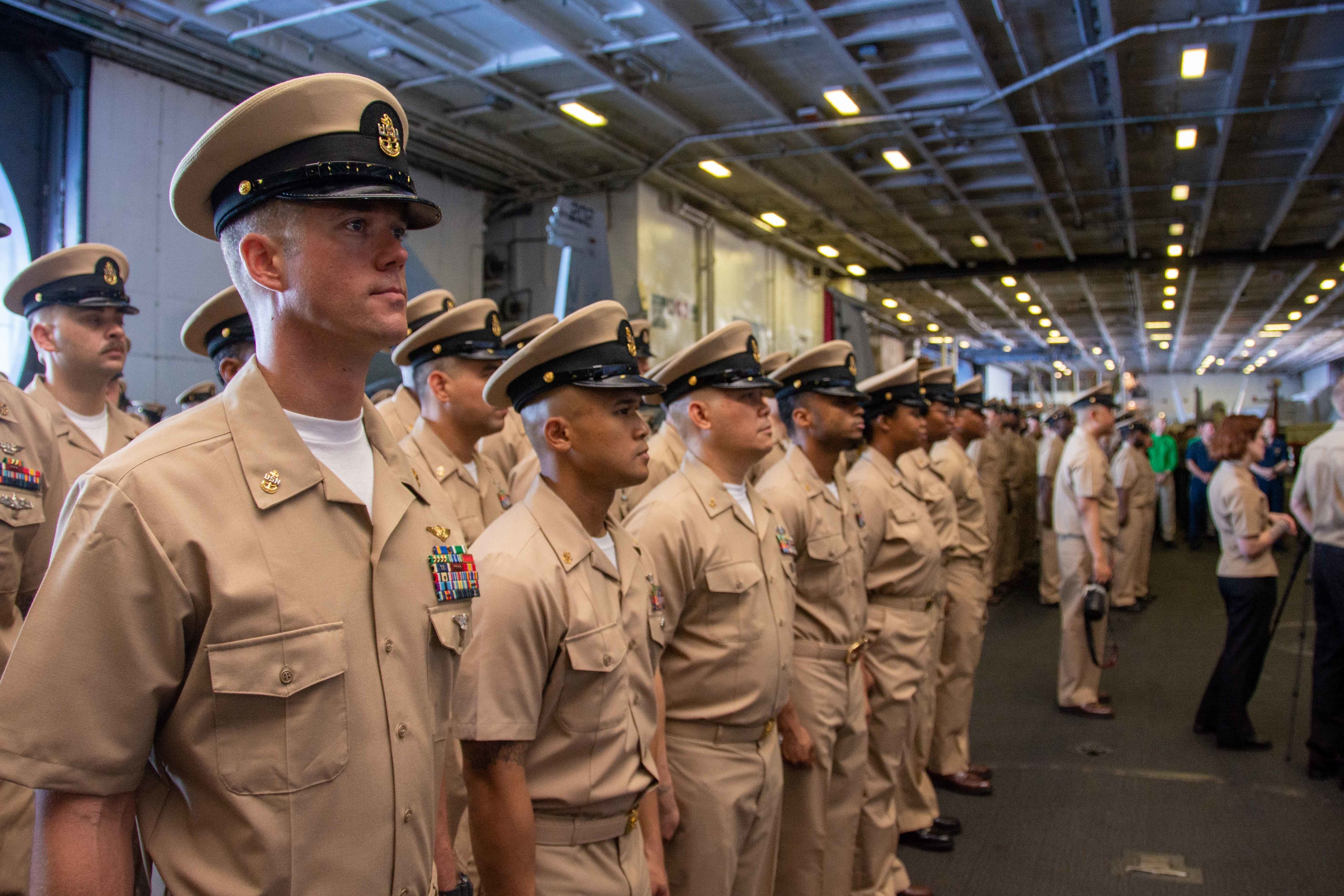 Navy Pilot Program Temporarily Suspends HighYear Tenure for Enlisted