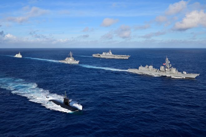 Japanese Warships Return Home Following First Phase of Indo-Pacific Deployment