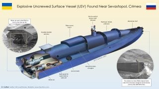 Suspected Ukrainian Explosive Sea Drone Made From Recreational ...