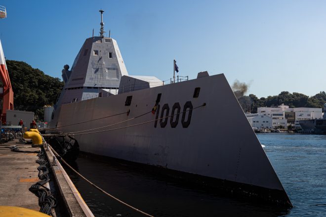 Navy Exploring 'Surface Strike' Upgrades for Zumwalt Destroyers