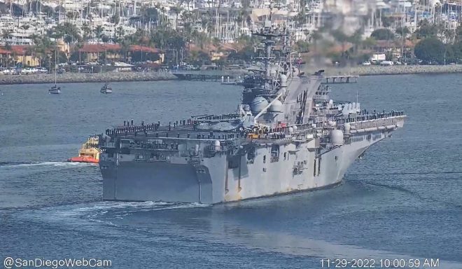 UPDATED: USS Tripoli Returns to San Diego After Seven-Month Maiden Deployment