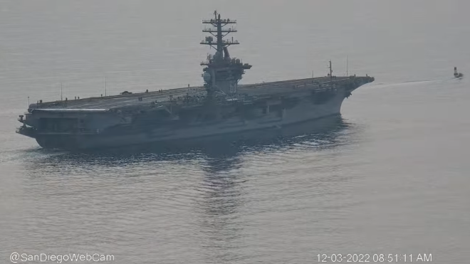 Nimitz Carrier Strike Group Departs San Diego for Pacific Deployment
