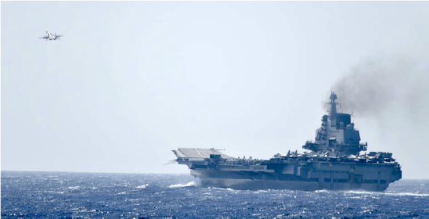 Chinese Liaoning Carrier Strike Group Now Operating In The Philippine ...