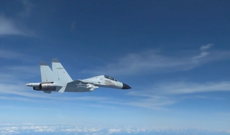 VIDEO: Chinese Navy Fighter Flew Within 20 Feet Of U.S. Air Force Plane ...