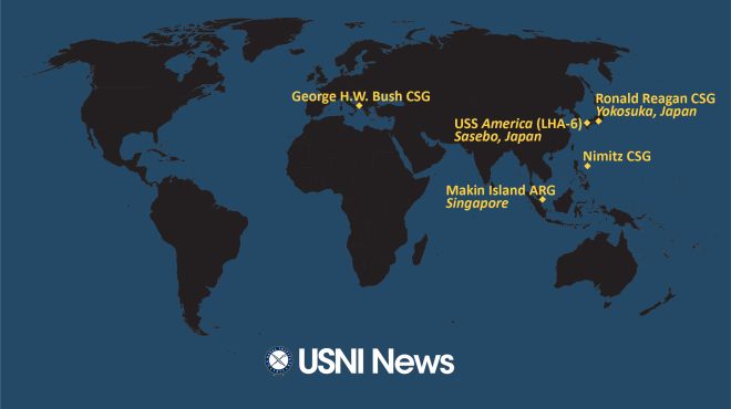 USNI News Fleet and Marine Tracker: Jan. 9, 2023