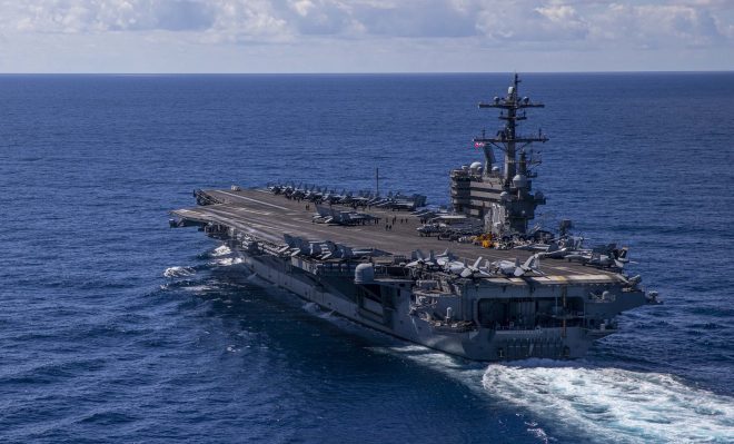 USS George H.W. Bush Extends Deployment as USS Gerald R. Ford Returns from Exercise