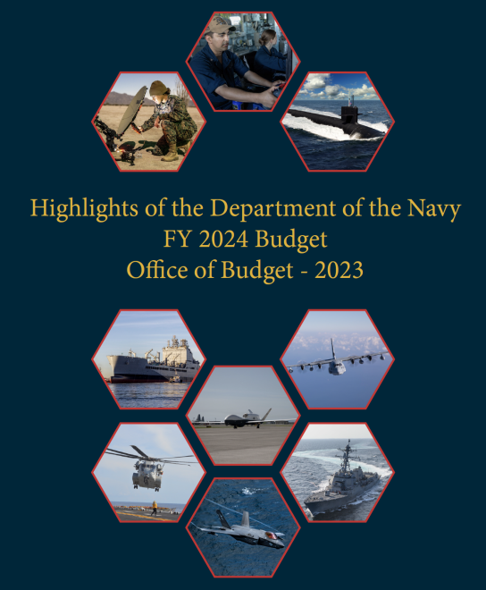 Fiscal Year 2024 Department of the Navy Budget Materials