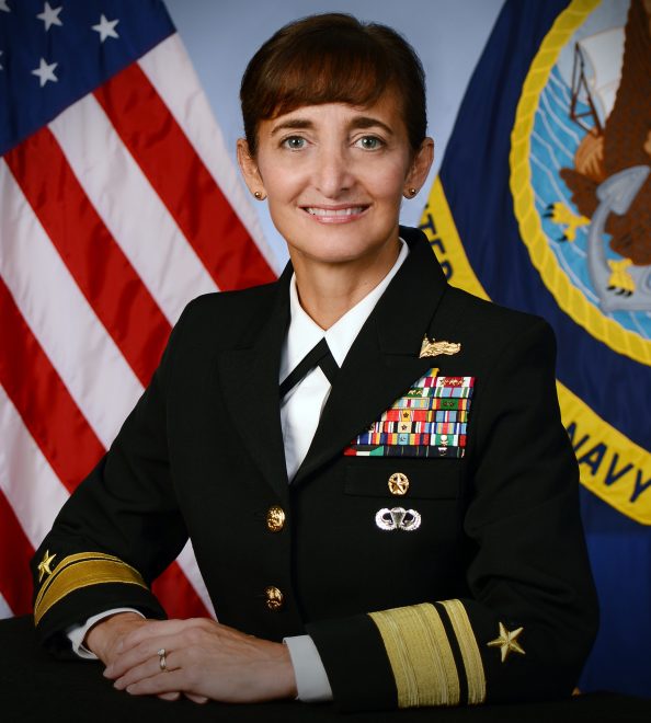 Rear Adm. Yvette Davids Nominated as Next Naval Academy Superintendent