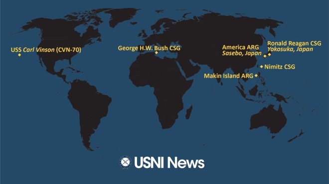 USNI News Fleet and Marine Tracker: April 10, 2023