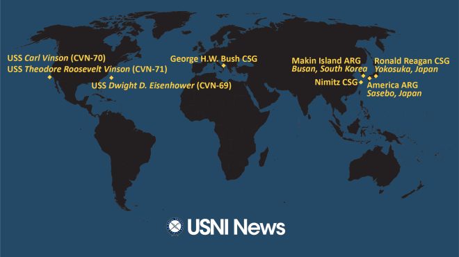 USNI News Fleet and Marine Tracker: April 3, 2023