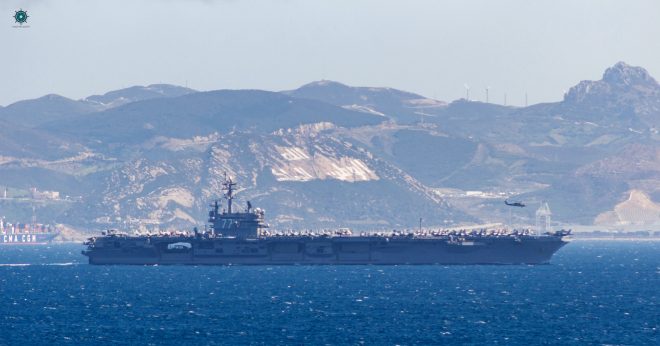 Carrier USS George H.W. Bush Leaves Mediterranean Sea After 230 Days