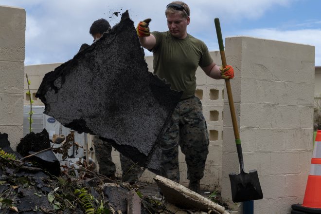 Guam Bases Continue Clean Up as Military Moves to Island Postponed