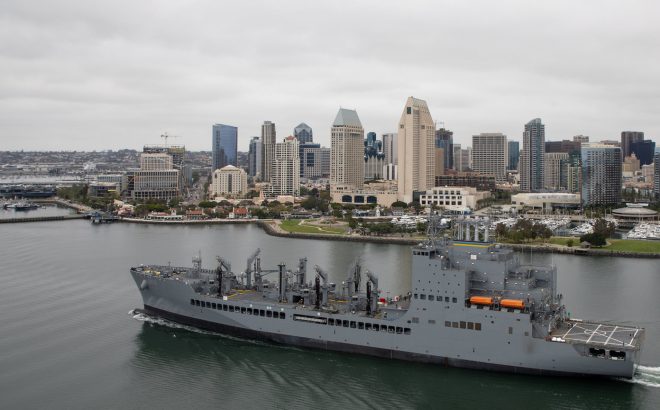 Navy Accepts USNS Harvey Milk from NASSCO