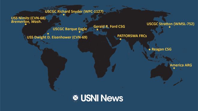 USNI News Fleet and Marine Tracker: July 6, 2023