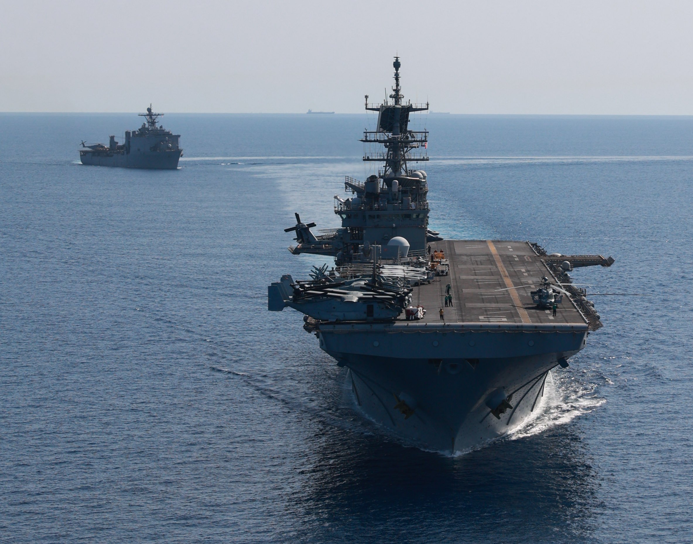 USS Bataan, USS Carter Hall Will Remain in Red Sea - USNI News