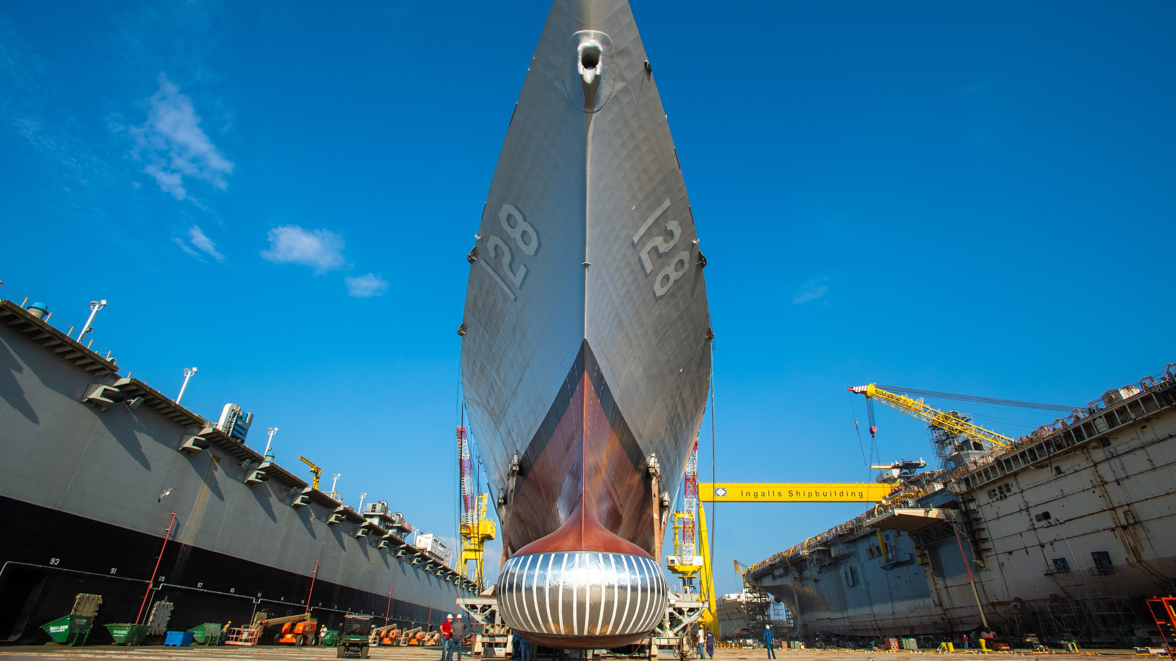 U.S. Navy Guided Missile Destroyers - Ingalls Shipbuilding