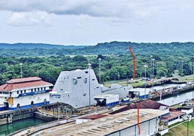 USS Zumwalt Now in the Caribbean After Panama Canal Transit