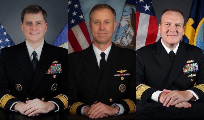 Acting Commanders Set to Take Charge of Naval Academy, Naval Air Forces and NAVSEA