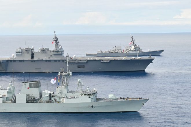 Chinese Warships Shadow Canadian, U.S., Japanese Warships in East China Sea, the Philippines Resupply Second Thomas Shoal