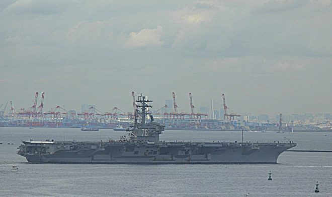 Carrier USS Ronald Reagan Underway from Japan After 11-Day Delay