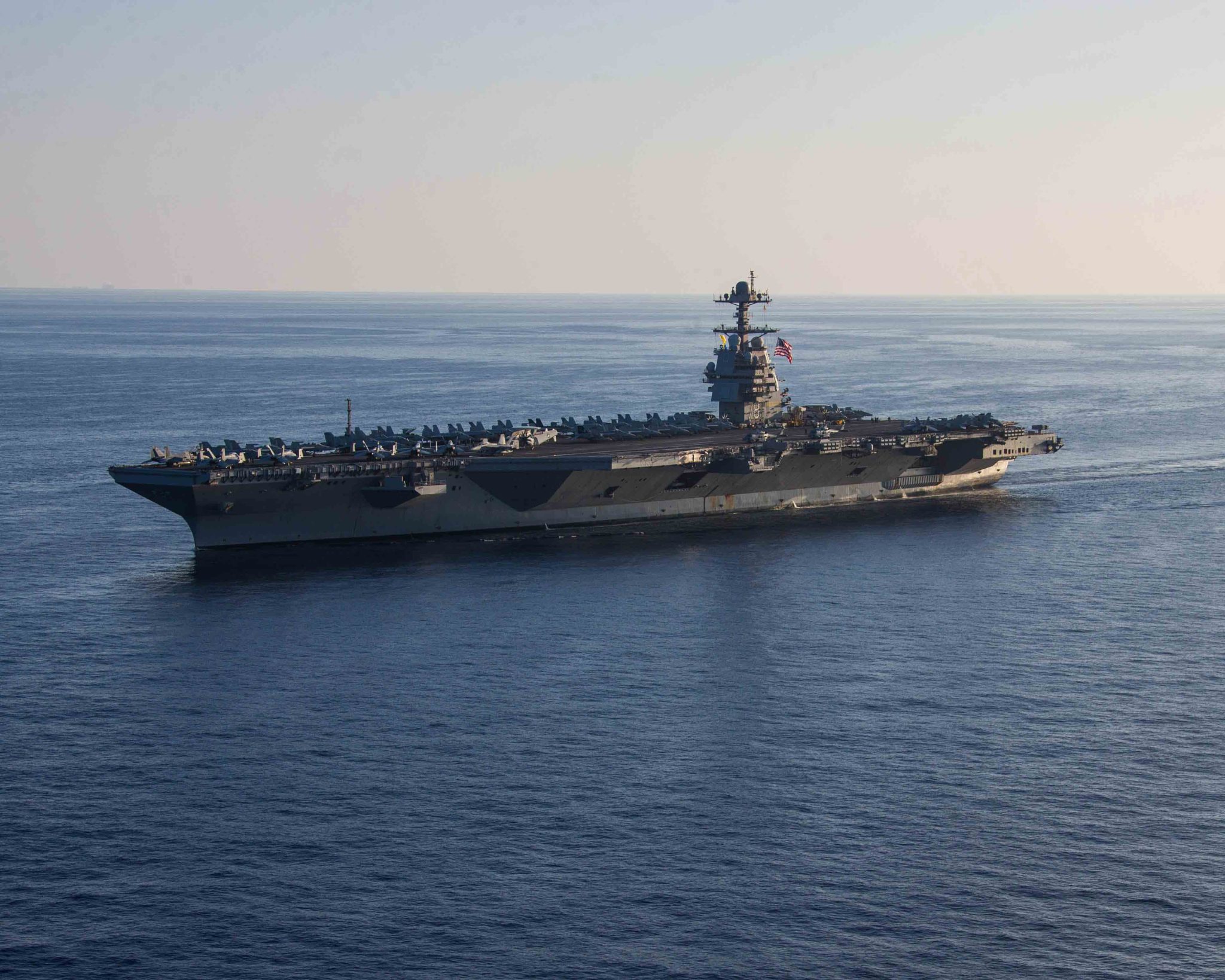 Gerald R. Ford Carrier Strike Group Heading to Eastern Mediterranean to ...