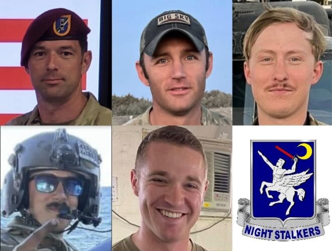 Army IDs 5 Special Operations Soldiers Killed in Eastern Mediterranean Helo Crash