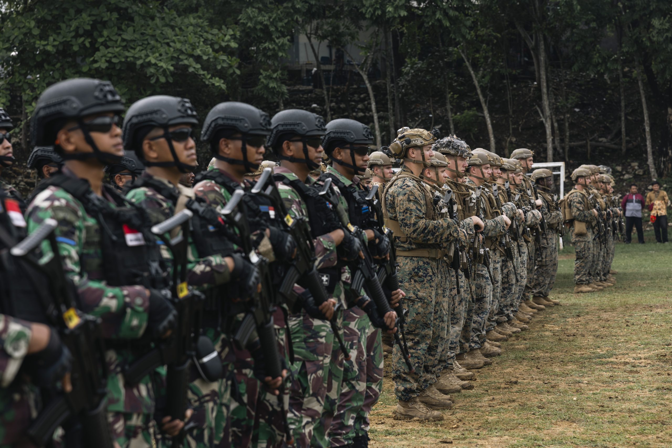 Forward Deployed U S Marine Task Force Begin Drills With Indonesia