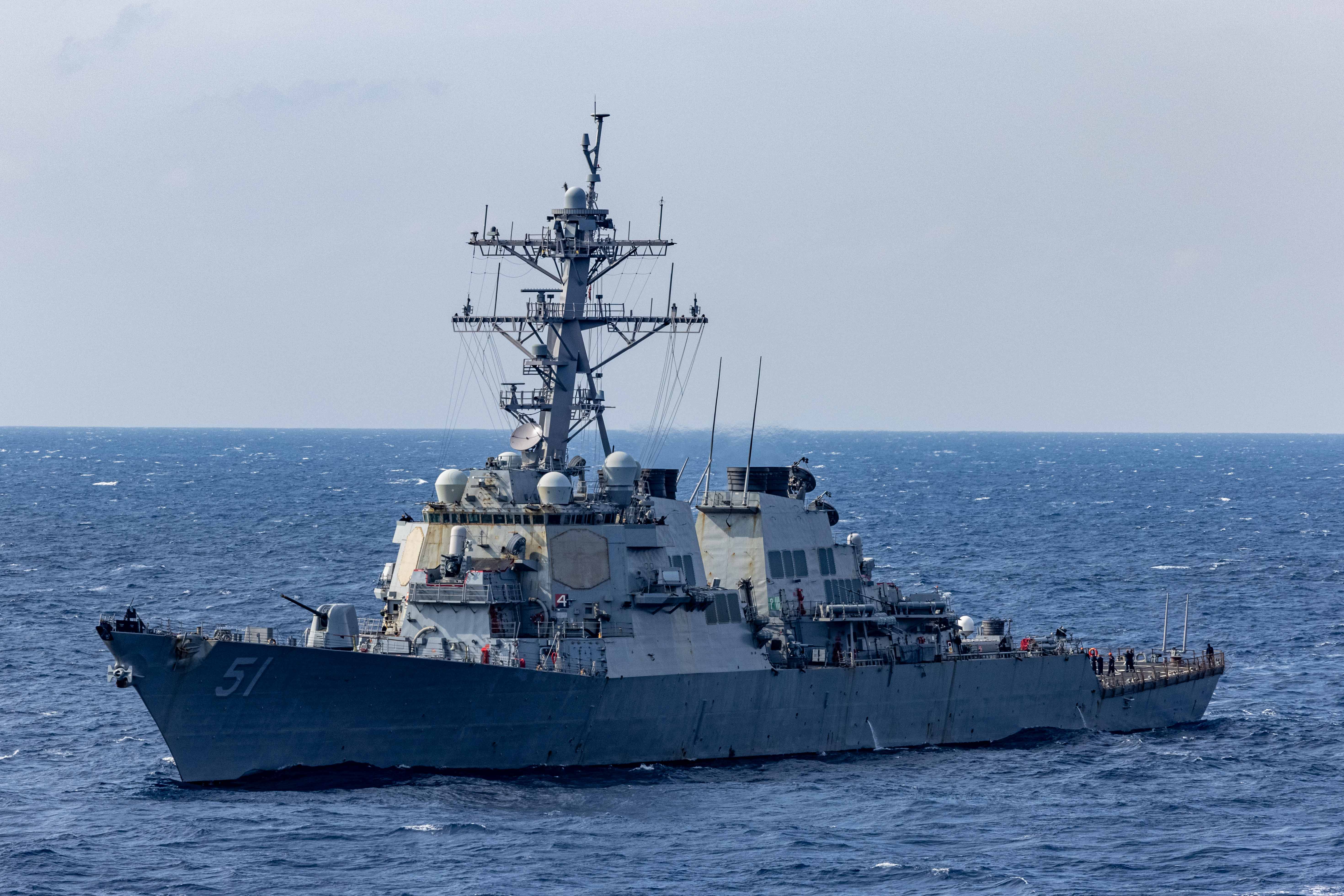 US Destroyers, Ike Aircraft Shoot Down Houthi-Launched Missiles