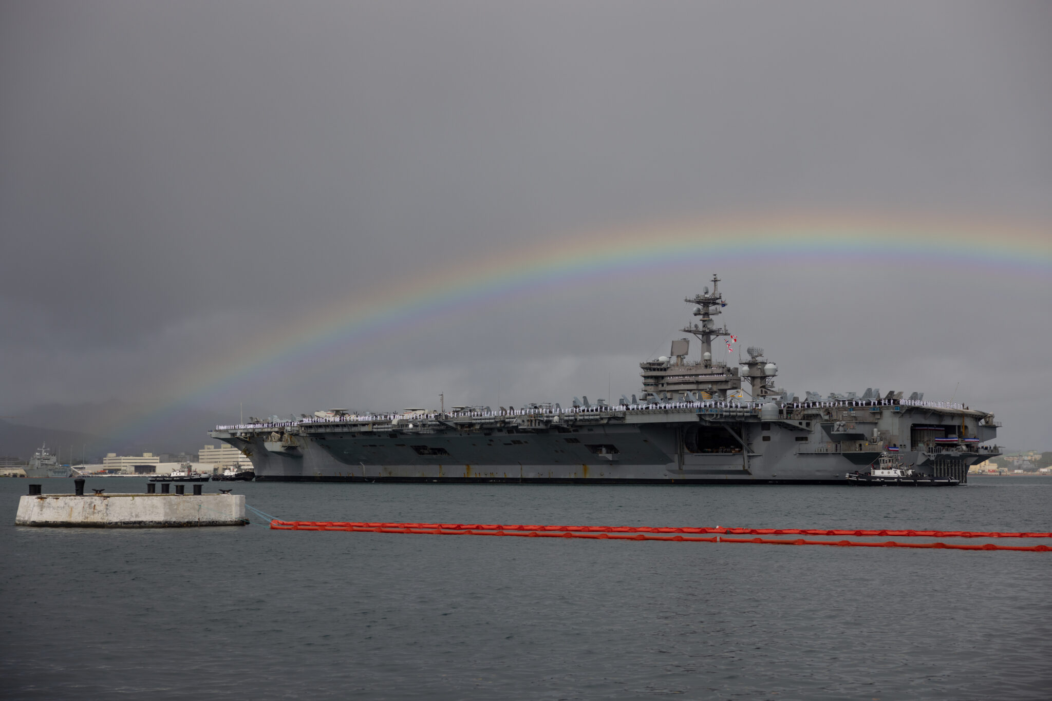 Carrier USS Carl Vinson, International Warships Arrive in Hawaii for