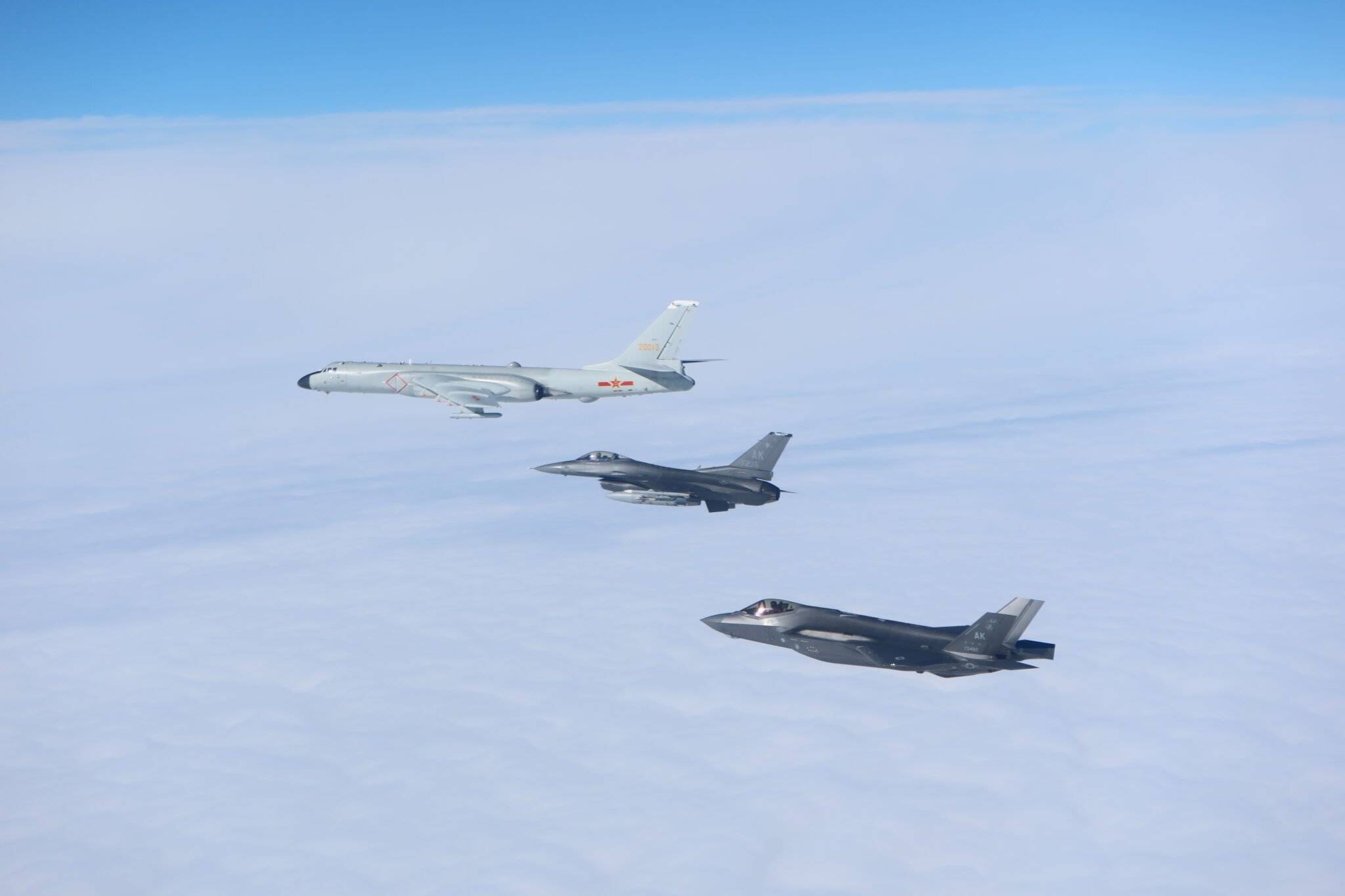 NORAD Jets Intercept Joint Russian, Chinese Bomber Flight Near Alaska ...