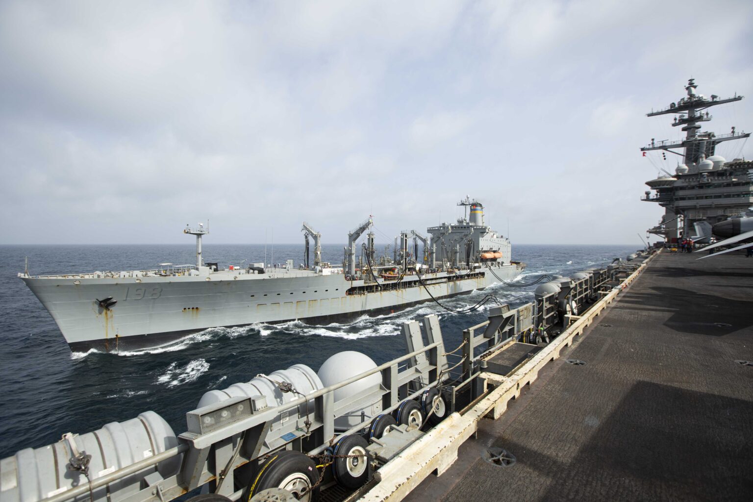 Oiler USNS Big Horn Damaged off the Coast Of Oman, No Fuel Leak ...