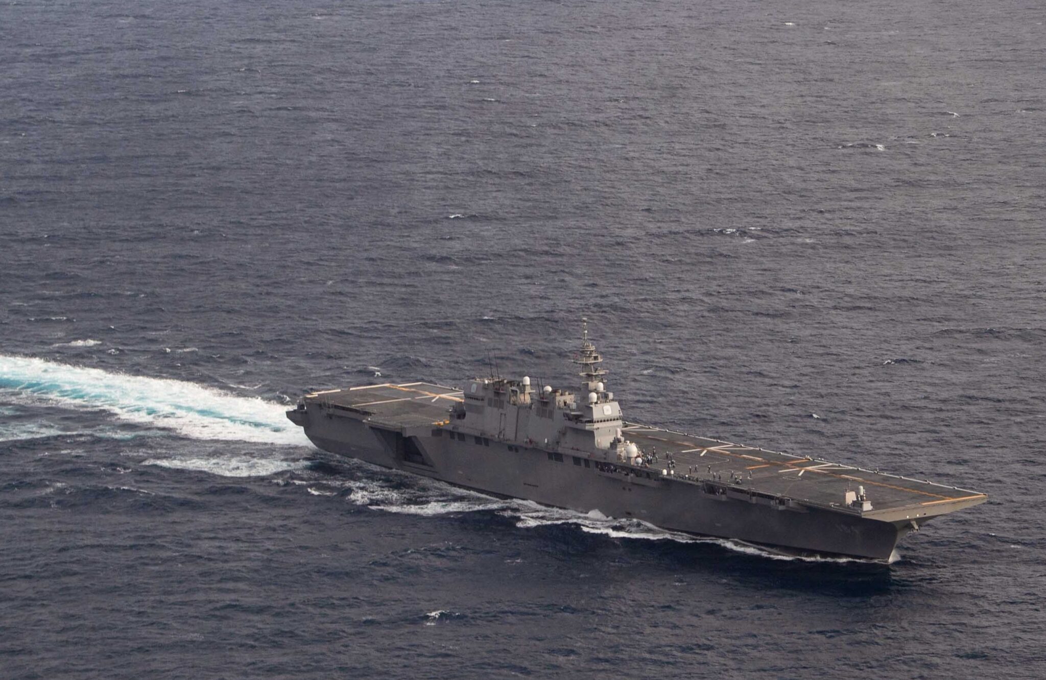 Japan’s Largest Warship Back Home After California F35B Tests USNI News