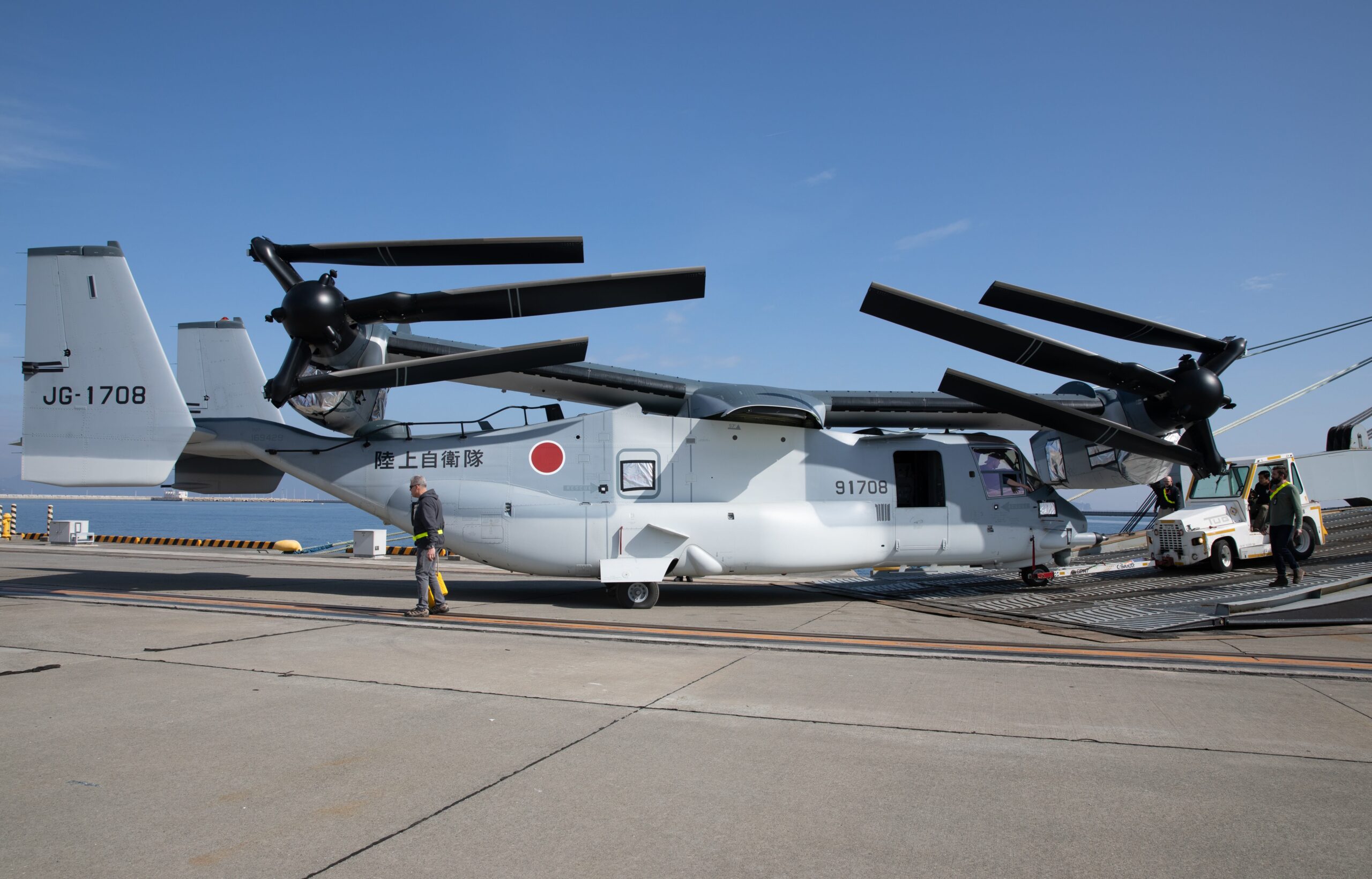Japan’s V-22 Osprey Squadron Permanently Relocated to Kyushu’s Camp Saga