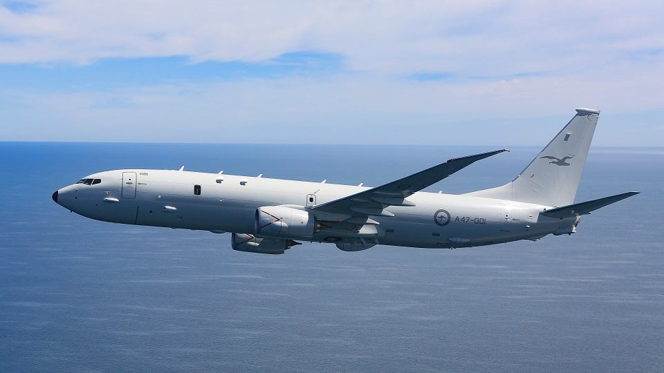 Chinese Fighter Drops Flares Near Australian P-8 in ‘Unsafe and Unprofessional’ Interaction Over South China Sea