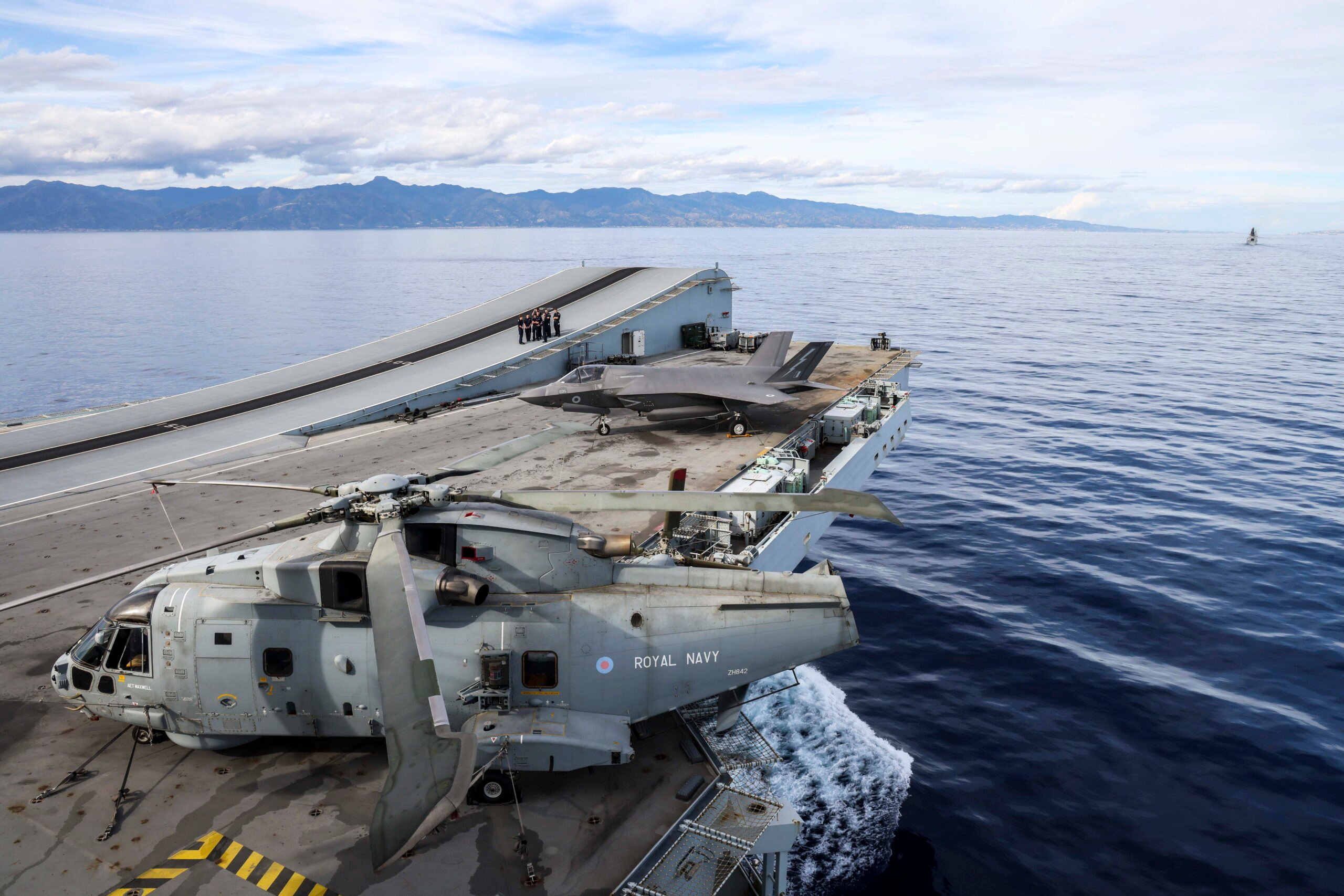 U.K. Carrier Strike Group Joins NATO Drills as Deployment Nears its End