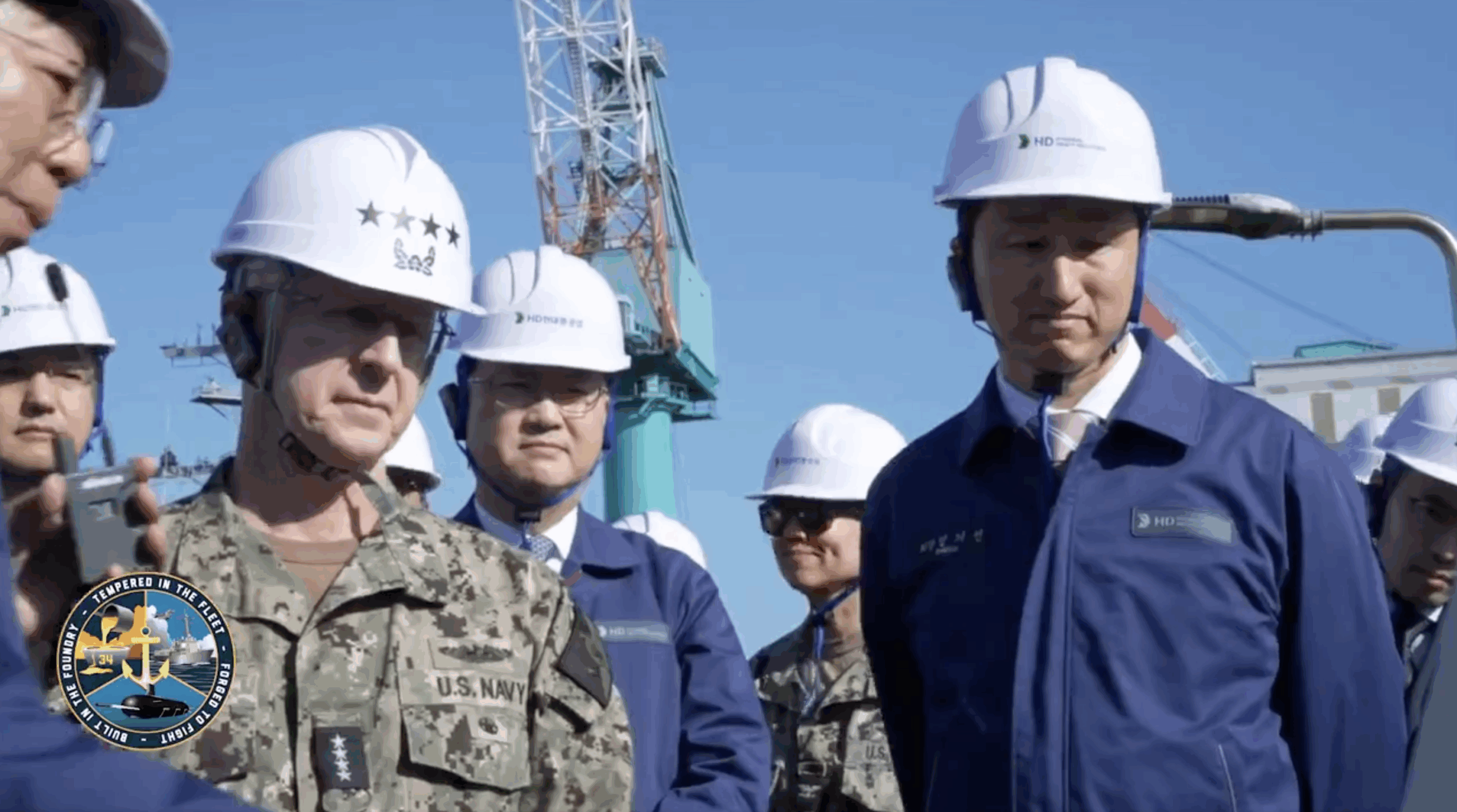 Caudle Meets with South Korean Shipbuilders on First International Trip as CNO