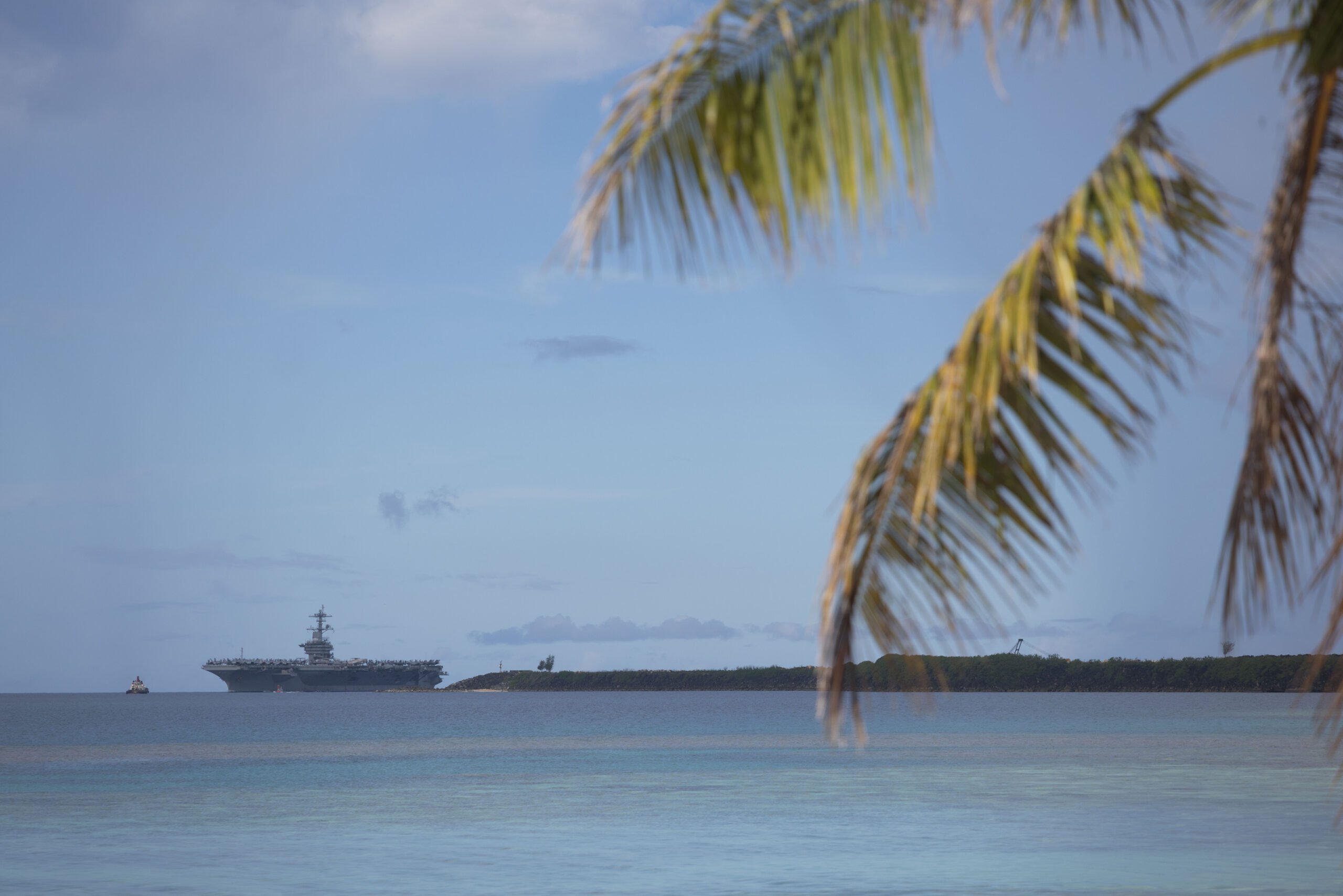 USS George Washington in Guam, USS Nimitz Leaves Hawaii for Home